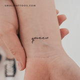 Queen Temporary Tattoo (Set of 3)