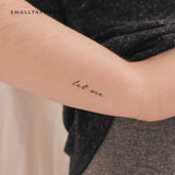 Let Me Temporary Tattoo (Set of 3)