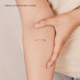 Apricity Temporary Tattoo (Set of 3)