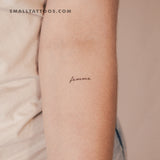 Femme Temporary Tattoo (Set of 3)