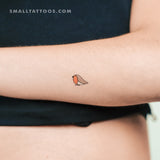 Little Robin Bird Temporary Tattoo (Set of 3)
