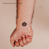 Supernatural Pentacle Temporary Tattoo (Set of 3)