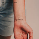 Good Boy Temporary Tattoo (Set of 3)