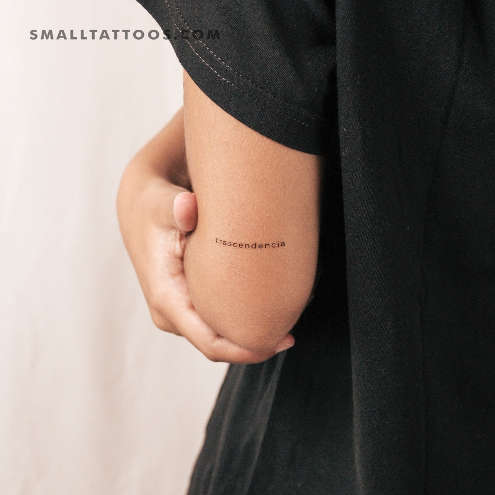 Tatuaje temporal Trascendencia (juego de 3)