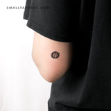 Supernatural Pentacle Temporary Tattoo (Set of 3)