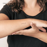 At Last Temporary Tattoo (Set of 3)