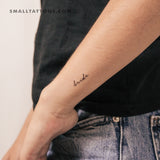 Bride Temporary Tattoo (Set of 3)