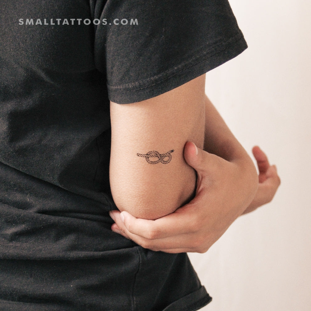 Figure-eight Knot Temporary Tattoo (Set of 3)