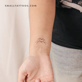 Hands Making Heart Temporary Tattoo (Set of 3)