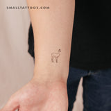 Vicuña Temporary Tattoo (Set of 3)