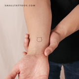 Barcelona Crest Temporary Tattoo (Set of 3)