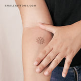 Kepler-Poinsot Polyhedron Temporary Tattoo (Set of 3)