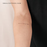 There Is Always Hope Temporary Tattoo (Set of 3)