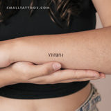 YHWH Temporary Tattoo (Set of 3)