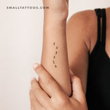 Ant Stock Temporary Tattoo (Set of 3)