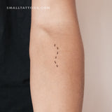 Ant Stock Temporary Tattoo (Set of 3)