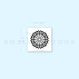 Sacred Mandala Temporary Tattoo (Set of 3)