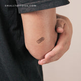 Rigatoni Pasta Temporary Tattoo (Set of 3)