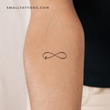 Traveller Infinity Symbol Temporary Tattoo (Set of 3)