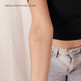 Luna by Jakenowicz Temporary Tattoo - Set of 3