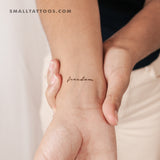 'Freedom' Temporary Tattoo (Set of 3)