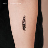 Feather Temporary Tattoo (Set of 3)