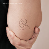 Featherhead Temporary Tattoo (Set of 3)