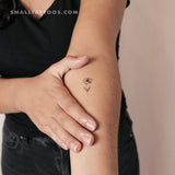 Lily Flower Temporary Tattoo (Set of 3)