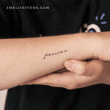 Passion Temporary Tattoo (Set of 3)