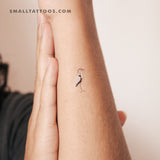 Heron Temporary Tattoo (Set of 3)