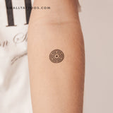 Hecate’s Wheel Temporary Tattoo (Set of 3)