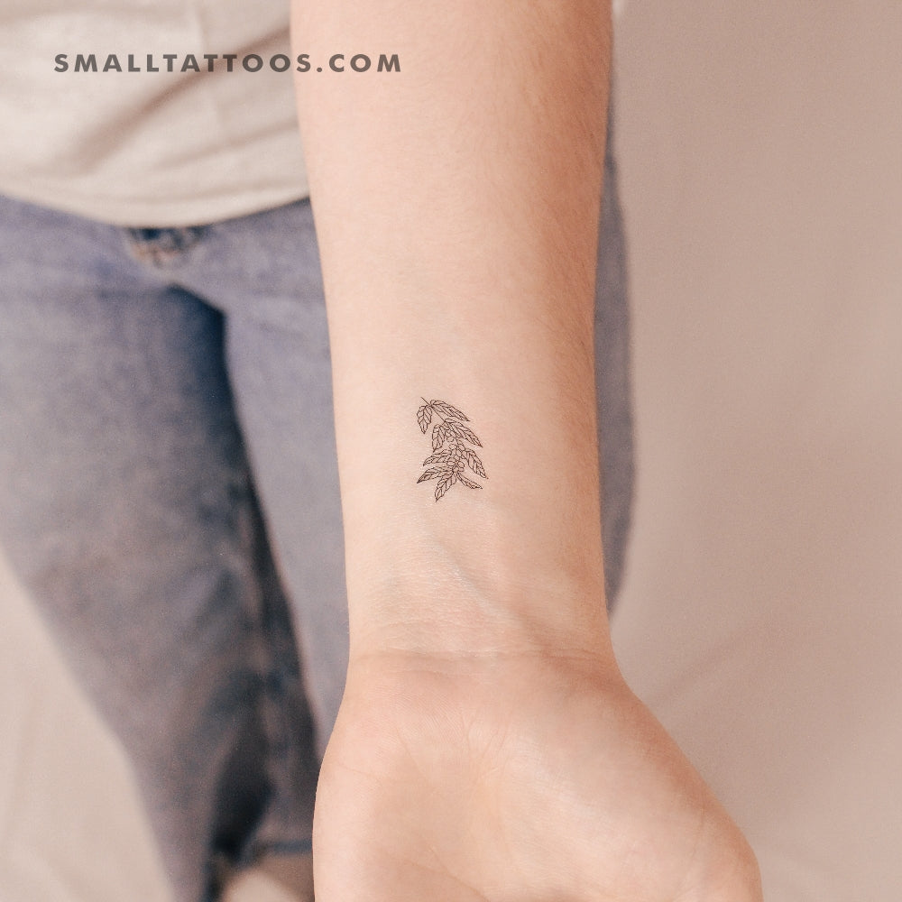 Coffea Plant Temporary Tattoo (Set of 3) – Small Tattoos