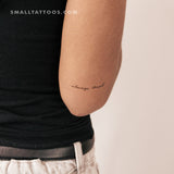 Always Tired Temporary Tattoo (Set of 3)