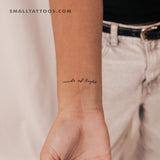 Made Of Light Temporary Tattoo (Set of 3)