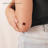 Poinsettia Temporary Tattoo (Set of 3)