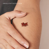 Sleigh Temporary Tattoo (Set of 3)