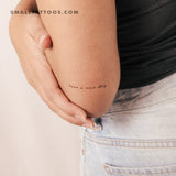 Have A Nice Day Temporary Tattoo (Set of 3)