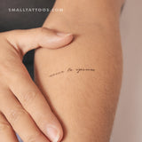 Nosce Te Ipsum Temporary Tattoo (Set of 3)