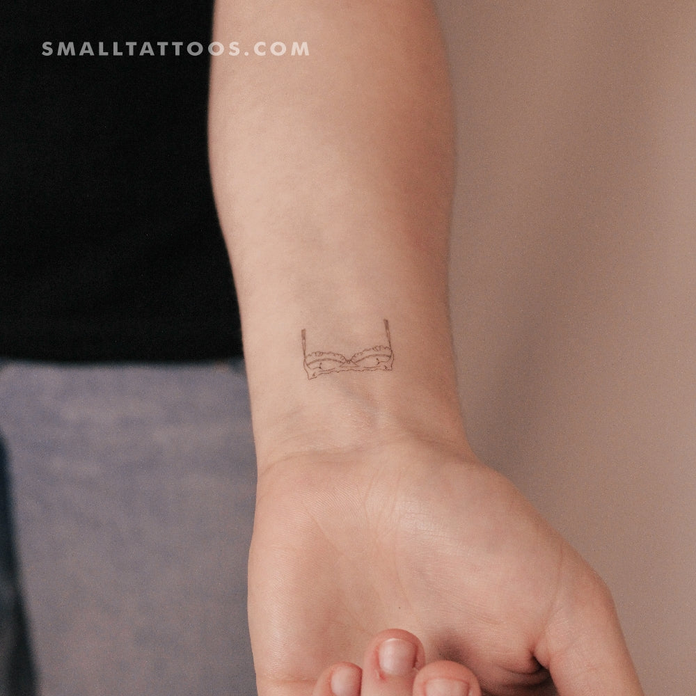 Bra Temporary Tattoo By M3.Ink (Set of 3)