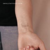 Bra Temporary Tattoo By M3.Ink (Set of 3)