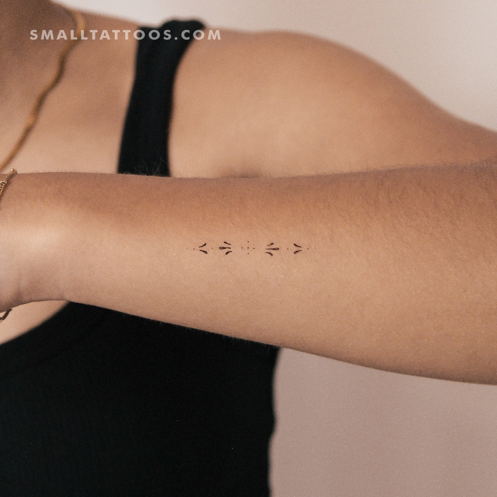 Ornament Temporary Tattoo By M3.Ink (Set of 3)