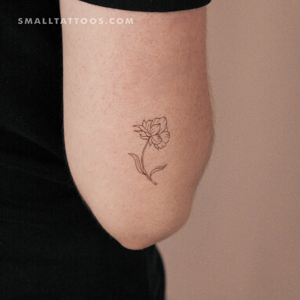 Flower Temporary Tattoo By M3.Ink (Set of 3)
