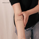 Leopard Temporary Tattoo By M3.Ink (Set of 3)
