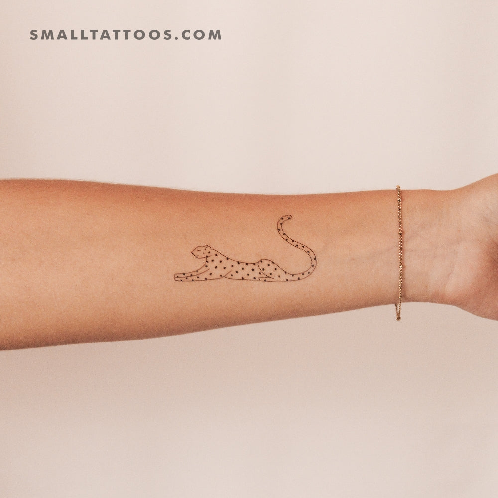 Leopard Temporary Tattoo By M3.Ink (Set of 3)