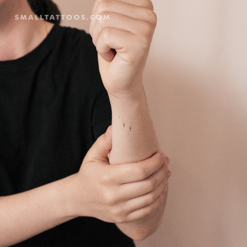 Stars Temporary Tattoo By M3.Ink (Set of 3)