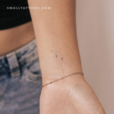 Stars Temporary Tattoo By M3.Ink (Set of 3)