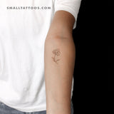 Flower Temporary Tattoo By M3.Ink (Set of 3)