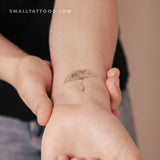 Hand Fan Temporary Tattoo By M3.Ink (Set of 3)