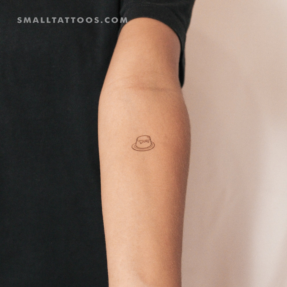 Creme Caramel Temporary Tattoo (Set of 3)