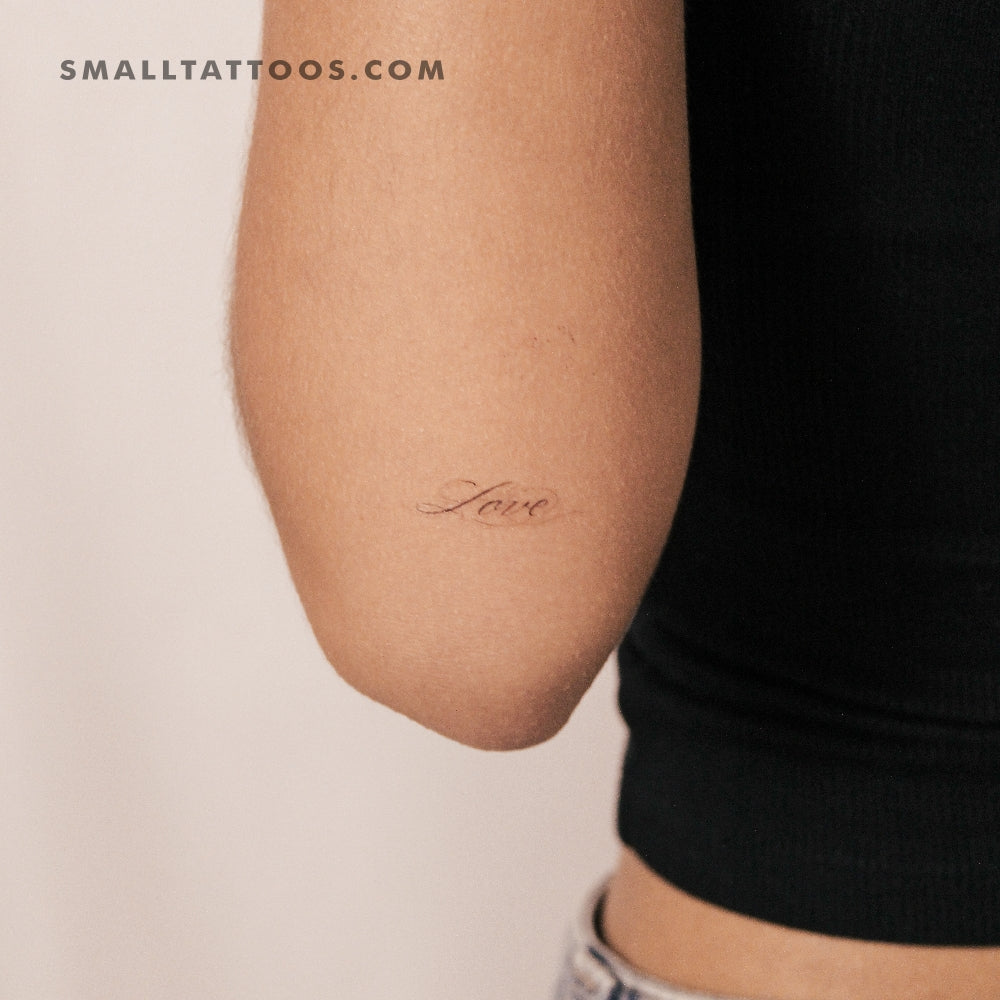 Love By Stefano Mazza Temporary Tattoo (Set of 3)